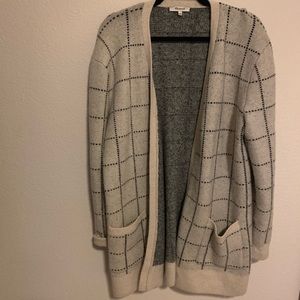 Madewell plaid cardigan